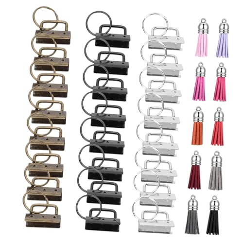 IWOWHERO 1 Set Schlüsselanhänger Schwanzclip Schlüsselanhänger Schlüsselanhänger Hardware Schlüsselanhänger DIY Handtaschenzubehör Schlüsselanhänger Set Schlüsselanhänger von IWOWHERO