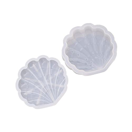 IWOWHERO 1 Set-box Shell-aufbewahrungsform Schmuckbehälter Molde De Para Resina Eisformen Diy Bastelform Muschelschmuck Domino- Handgefertigte Handwerksform Hülse Kieselgel von IWOWHERO