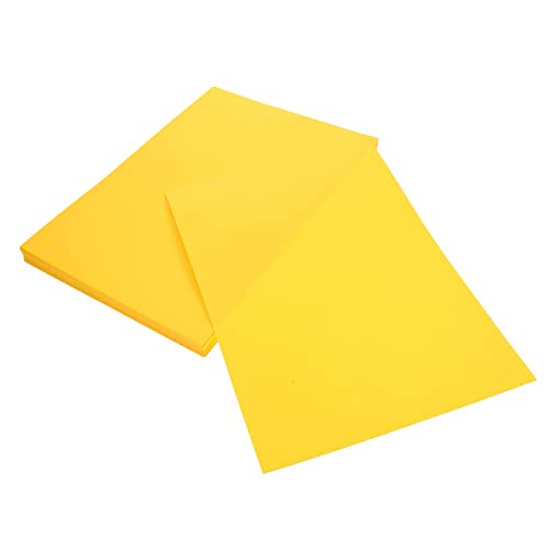 IWOWHERO 100 Blatt Farbiges A4-papier Diy-papier Farbiges Faltpapier Malpapier Druckpapier Doppelseitiges Origami-papier Papier Für Heimwerker Rotes Druckerpapier Origami Diy Papier Golden von IWOWHERO