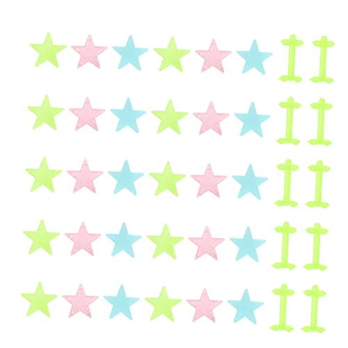 IWOWHERO 100St Kinderzimmer- kinderzimmer aufkleber Raumdekorleuchten Nacht Neon kinderzimmer wandsticker wall stickers for room aufkleber Kinderzimmerdekoration für Jungen von IWOWHERO