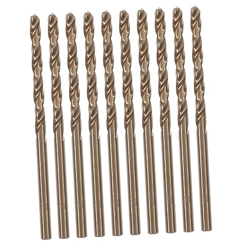 IWOWHERO 10st Bohrer M35 Schlangenbohrer Bohrer-kit Bohren Kleiner Bohrer Verdrehte Bohrer Bohrspitze Bohrer Aus Schnellarbeitsstahl 1/8 Bohrer Hartmetallbohrer M35 Schnellarbeitsstahl von IWOWHERO