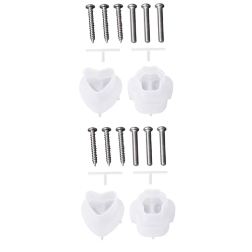 IWOWHERO 2 Sets Griff Silikonform Silikonformen Herzförmige Schubladenknöpfe Form Türgriffe Formen Griffform Für Schubladen Katzenkrallenform Schrankknopfform Epoxidharz von IWOWHERO