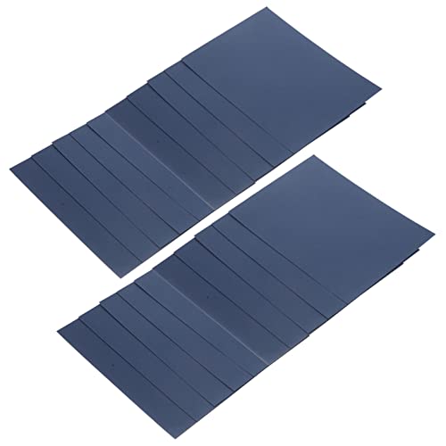 IWOWHERO 20 Blätter Papierstau Malpapier Origami Papier Selber Machen Dickeres Faltpapier Exquisites Origami-papier Dekoratives Faltpapier Handgefertigtes Faltpapier Bastelpapier Navy von IWOWHERO