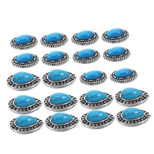 IWOWHERO 20 Stücke Vintage Nagel Charms Retro Nail Art Dekorationen DIY Nagel Charms Für Frauen Nagel Zubehör Nagel Juwelen Maniküre Ornamente von IWOWHERO