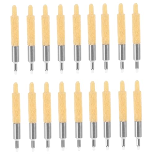 IWOWHERO 20St Stiftspitze malen buntstifte bunt stifte Stabile Ersatzteile für Marker Stifte künstler stifte Filzstifte Kreidestift Spitzen für Farbstift Stiftspitzen malen Metall Yellow von IWOWHERO