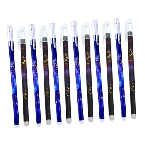 IWOWHERO 24St löschbarer Gelstift gelstifte gelpen kugelschreiber Stifte für Kinder löschbare Schreibstifte Schneiderkreidestifte löschbarer Schreibstift Sternbild Schreibfeder Plastik Blue von IWOWHERO