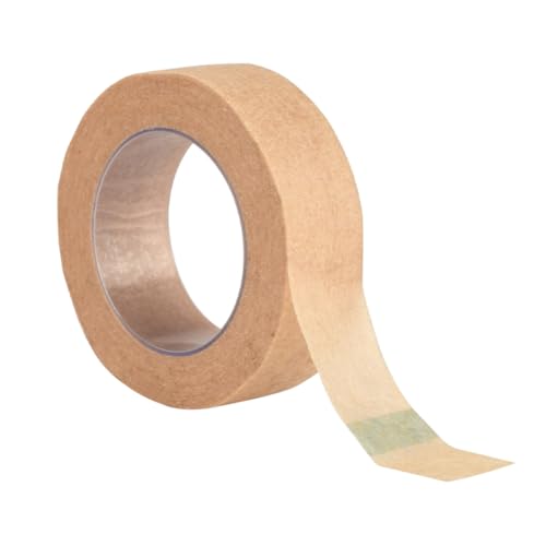 IWOWHERO 2St Tattoo-Fixierband kosmetikstudio ärsoft Mehrzweck-Klebeband brün rutschfeste atmungsaktives Nasenband Mikroporiges Papierband Wimpern Beauty Tape Papier Klebeband Brown von IWOWHERO