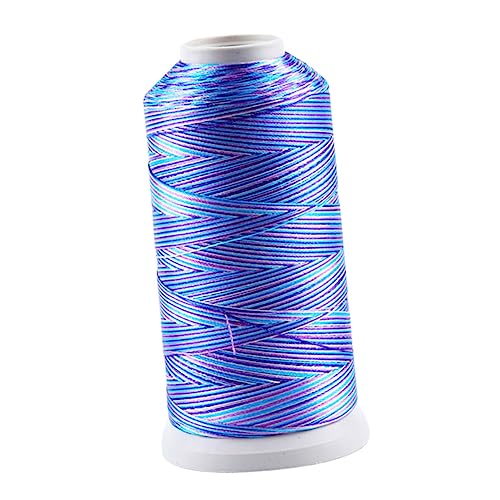 IWOWHERO 3 Quastendraht ice silk teppiche teppich auslegeware fusmattenteppich teppichleisten stickmaschinengarn Nähgarn Naehstiche Fäden Kordel zur Schmuckherstellung Eisseidenfaden Blue von IWOWHERO