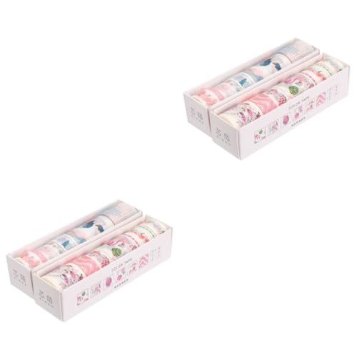 IWOWHERO 32 Rollen Dekorative Buchaufkleber Dekoratives Abdeckband Washi Papierband Buchalbum Bastelband Geschenkband Scrapbook Abdeckband Abdeckband Japanisches Washi Tape von IWOWHERO