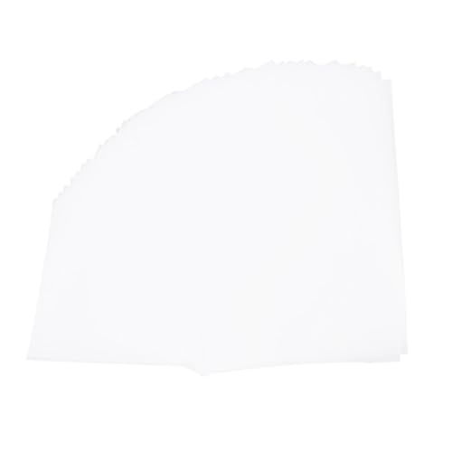 IWOWHERO 4 400 Stück 16k Kopierpapier Tintenpapier Übungspapier Künstler Pauspapierblock Kalligraphiepapier Lichtdurchlässiges Zeichenpapier Pergament-pauspapier Kalligrafie-zubehör Weiß von IWOWHERO