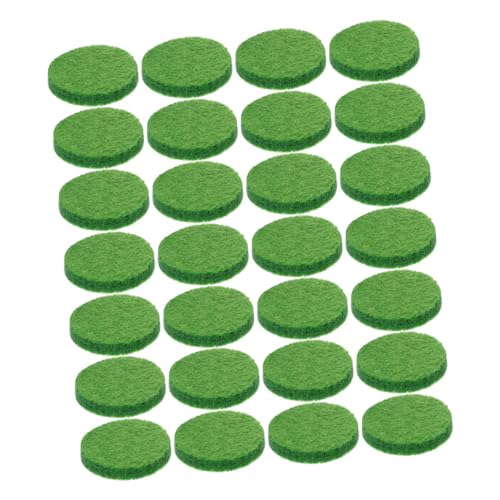 IWOWHERO 50 Stück Wattepads Für Ätherische Öle Diffusor Pad Diffusor Medaillon Pads Ersatz Nachfüllpads Diffusor Zubehör Luftdiffusor Zubehör Duftöl Pads Grün von IWOWHERO