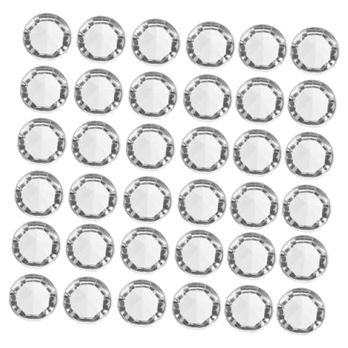 IWOWHERO 500 Stück Acryl-Spitzenbohrer Nähen von Diamant-Accessoires bastelmaterialien selber machen Diamanten Umweltfreundliches Material Kristallmaterial hochzeitskleid DIY nähmaterial von IWOWHERO