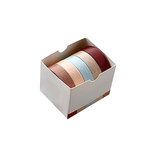 IWOWHERO 5St papierklebeband selber machen the washi tape bilderrahmen klebeband Color Paper Tape Decorative Tape Washi-Panner-Aufkleber Washi-Geschenkpapier Deko-Washi-Tape Fotoalbumband von IWOWHERO