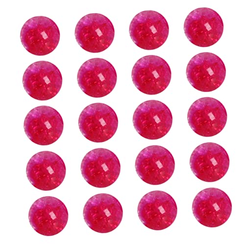 IWOWHERO 8mm Glasperlen Rosy Kreative DIY Bastelperlen Für Schmuckherstellung Armbänder Und Halsketten Ideale Perlen Für Modische Accessoires Und Bastelprojekte von IWOWHERO