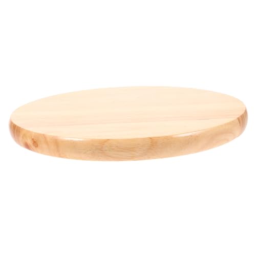 IWOWHERO Runde Hockerplatte Aus Massivem Holz Runder Hocker Hohe Hocker Sitze Runden Möbel Barhocker Reparatur Teil Stuhl Sitz Ersatz Bistro Kneipenstühle Sitze Stuhlsitz Hölzern von IWOWHERO