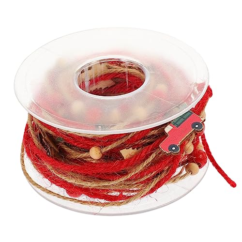 IWOWHERO Weihnachtsdekorationsband Weihnachtsverzierung Weihnachtsgeschenkband Weihnachtsbänder ribbon weihnachtsband weihnachtsbaum dekorative bänder Banddekore für Weihnachten Polyester von IWOWHERO