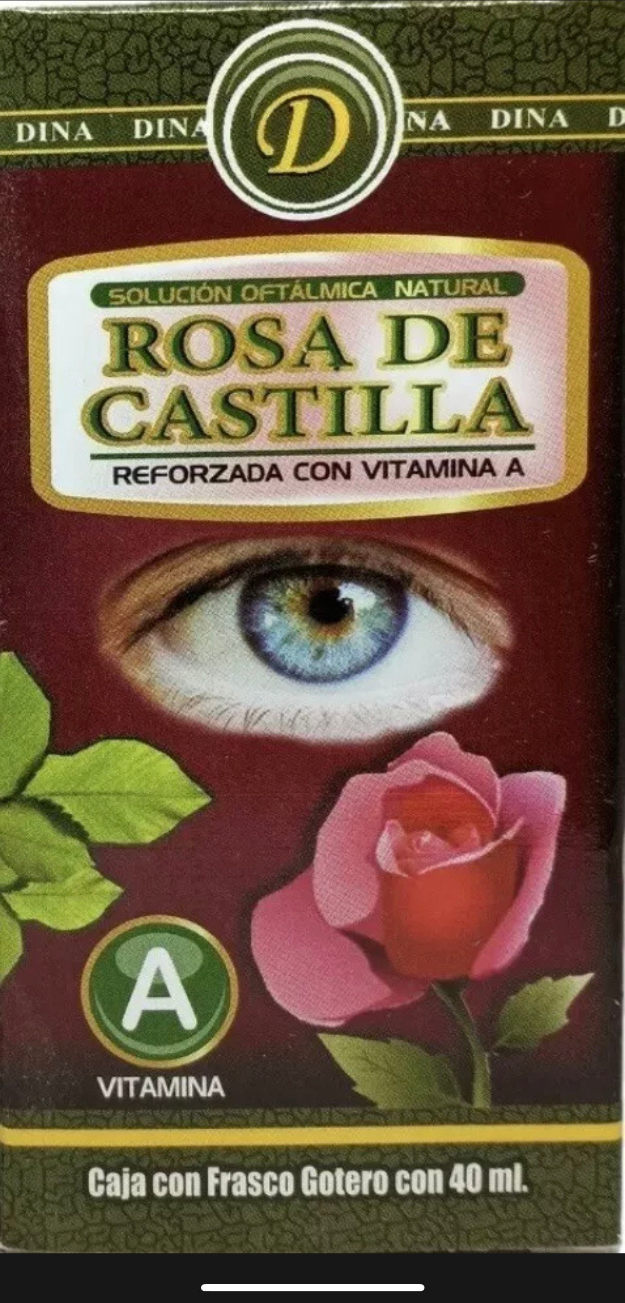 Gotas Para Ojo Con Rosa De Castilla Reforzada Mit Vitamin A von IbuyfromGaia