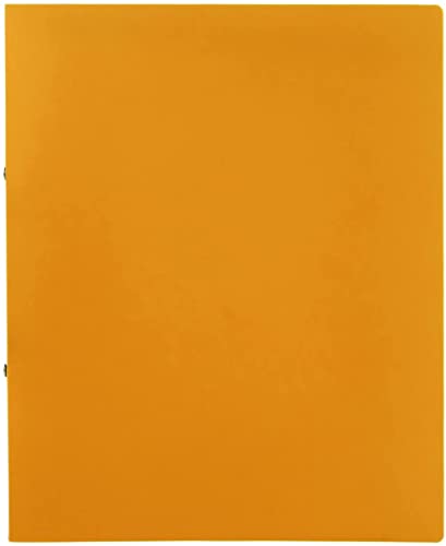 Idena - Ringbuch DIN A4, im 12er Set, 2-Ring-Mechanik, 20 mm breit (orange) von Idena