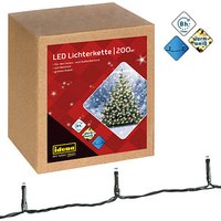 Idena 200er LED Lichterkette grün 29,9 cm von Idena