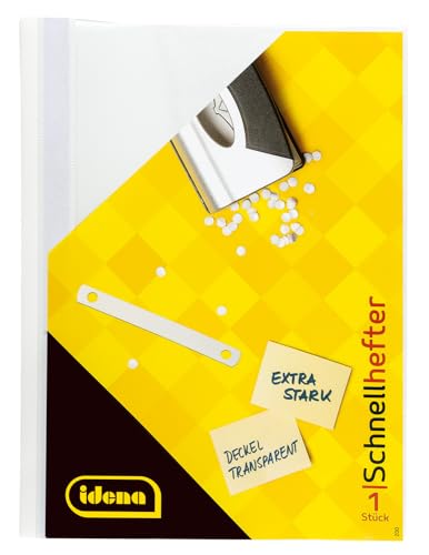 Idena 307068 - Schnellhefter A4 - PP - weiß von Idena