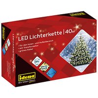 Idena 40er LED Lichterkette grün 11,9 m von Idena