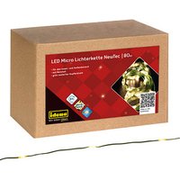 Idena NewTec Micro 80er LED Lichterkette grün 12,9 m von Idena