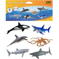 Idena P09810B/06B Meerestiere Spielfiguren-Set von Idena