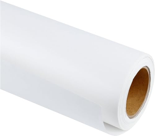 Kraftpapier, Geschenkpapier, Kraftpapierrolle weiß 30cm*30m Ideal für Kunsthandwerk, Geschenkverpackung Verpackung, Packpapier, Lebensmittelpapier von Idrese