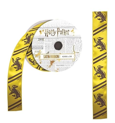 Harry Potter – Hufflepuff Satinband (5 m) von Ikon Collectables