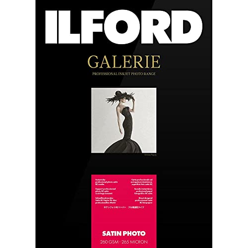 ILFORD GALERIE Satin Photo 260gsm 4x6" - 102mm x 152mm 100 Blatt von Ilford