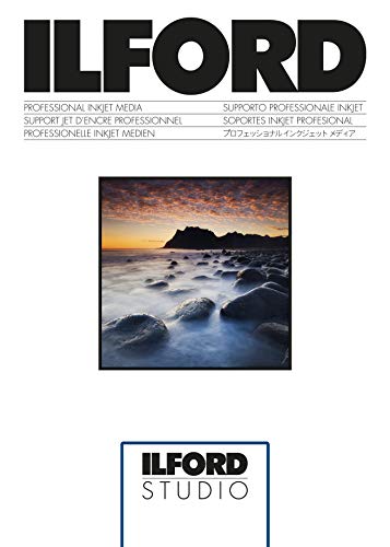 ILFORD STUDIO Satin 200 gsm/8Mil A4-210 mm x 297 mm 50 Blatt von Ilford