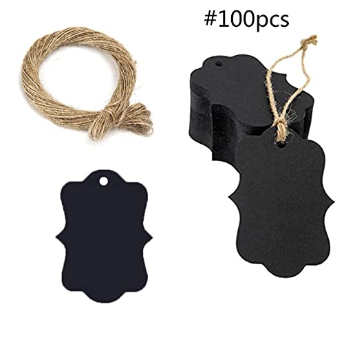 100 PCs Geschenk Tags Vielen Dank Tags Geschenkverpackungs Tags Mit Kostenlosen 20 M Schnur Ideal Für Handwerkskleidung Preisschildsetiketten Etiketten von Illkjasfc