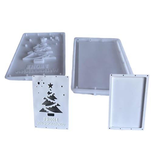 Flexibles Silikonformen Set Für Kreative Weihnachtsgeschenkboxen Klare Textur Und Feine Geldhalterform Schmuckwerkzeug von Illkjasfc