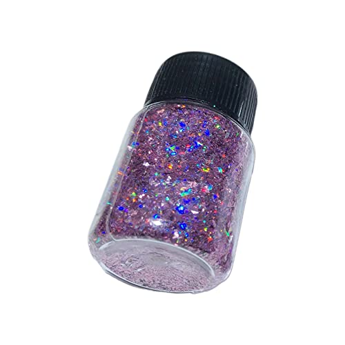 Pailletten Art Decor Sparkles Flakes Holographisch-klobige feine Pulvermischung für Epoxidharz Kosmetik von Illkjasfc