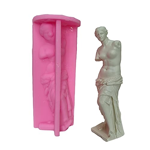 Statuen-Dekoration, 3D-Seife, Epoxidharz, handgefertigte Wachsseifenformen für Dekorationen von Illkjasfc