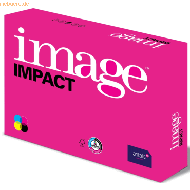 5 x Image Kopierpapier Image Impact weiß 60g/qm A4 VE=500 Blatt von Image