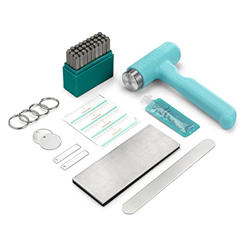 ImpressArt - Metallstempel-Set, enthält alle wichtigen Metall-Stanzwerkzeuge für die Schmuckherstellung und DIY-Handstempel-Projekte (Homeroom, Basis-Kit) von ImpressArt