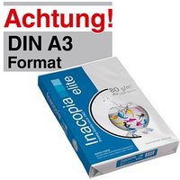 Inacopia Kopierpapier elite DIN A3 80 g/qm 500 Blatt von Inacopia