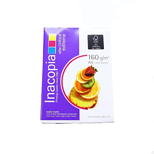 Inacopia elite colour extreme Papier 160g/m² DIN-A4 250 Blatt von Inacopia