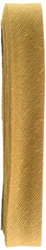 Inastri Schrägband, 14/4/4 mm, Farbe: Honiggold, 56-3 m, 100% Baumwolle, Honey Gold, 13 x 11 x 2 cm von Inastri