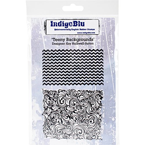 IndigoBlu selbst montiert Stempel 12,7 cm x 4-inch-Teeny Hintergrund von IndigoBlu