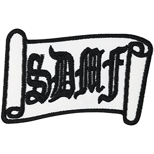 BLS SDMF Black Label Society Biker Motorbike Abzeichen Aufnäher Patch Backpatch von Individual Software