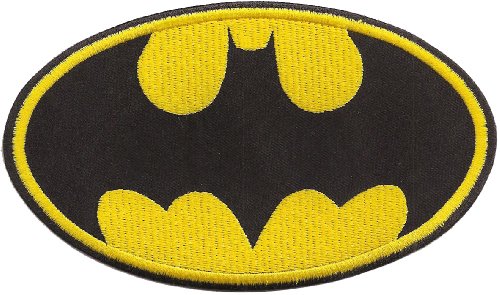 Batman Batmen Wappen Zeichen Uniform Anzug Kostüm Aufnäher Patch Abzeichen von Individual Software