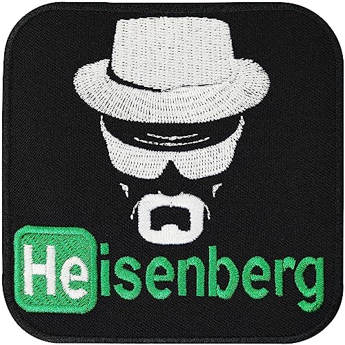 HEISENBERG Breaking Bad Chrystal Meth Dealer Serie Biker Rockabilly Aufnäher Patch von Individual Software