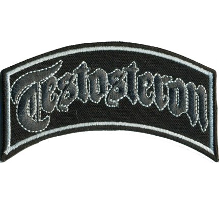 TESTOSTERON Bootboys Ultras Punk Biker Rockabilly Aufnäher Patch Aufbügler von Individual Software