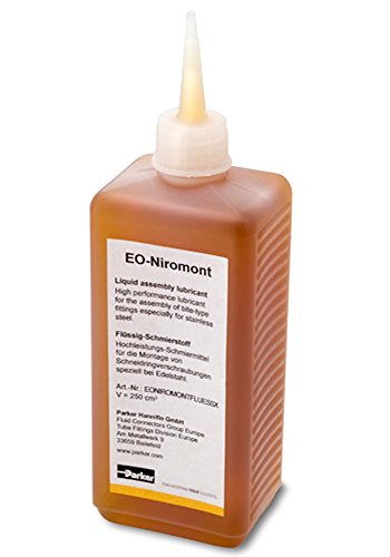 EO-NIROMONT - Schmierstoff zur Verschraubungsmontage (flüssig), 250 ccm Flasche von Industriearmaturen 24 GmbH