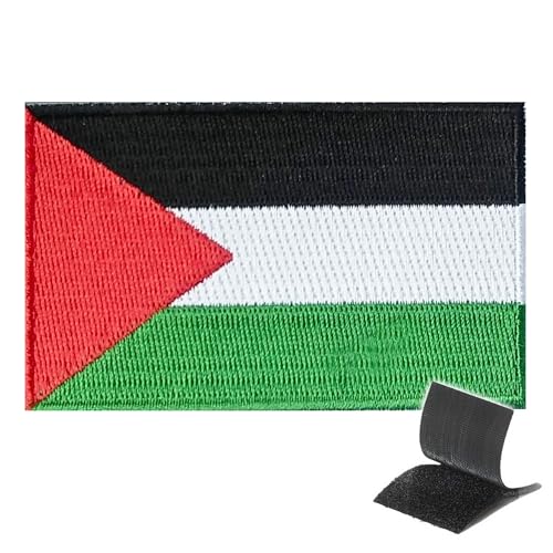 INFANTRYPRO Patch Flagge Palästina Abzeichen Scratch Qualität A Life Scratch Free Palästina Fußball Palästina Flagge Armband Palästina Flagge Armband Palästina Flagge Gaza - Patch zum Aufbügeln von InfantryPro