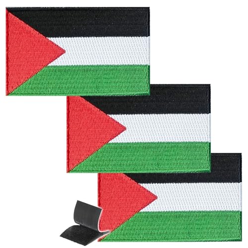 INFANTRYPRO Patch Flagge Palästina Abzeichen Scratch Qualität A Life Scratch Free Palästina Fußball Palästina Flagge Armband Palästina Flagge Armband Palästina Flagge Gaza - Patch zum Aufbügeln von InfantryPro
