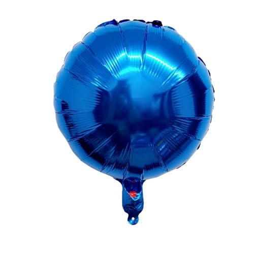 5 x 45,7 cm runde Folienballons für Mädchen und Jungen, Geburtstagsparty, Hochzeit, Babyparty, Dekoration, Zubehör UK (blau) von Inflate Decorate Ltd.