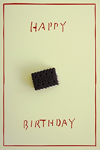 Inkognito Klappkarte mit Mini-Geschenk & Umschlag in Folie (Grußkarte A6 / Umschlag 12 x 17,5 cm) • 45555 ''HB/Torte Künstler Mini-Geschenk-Karten von Inkognito